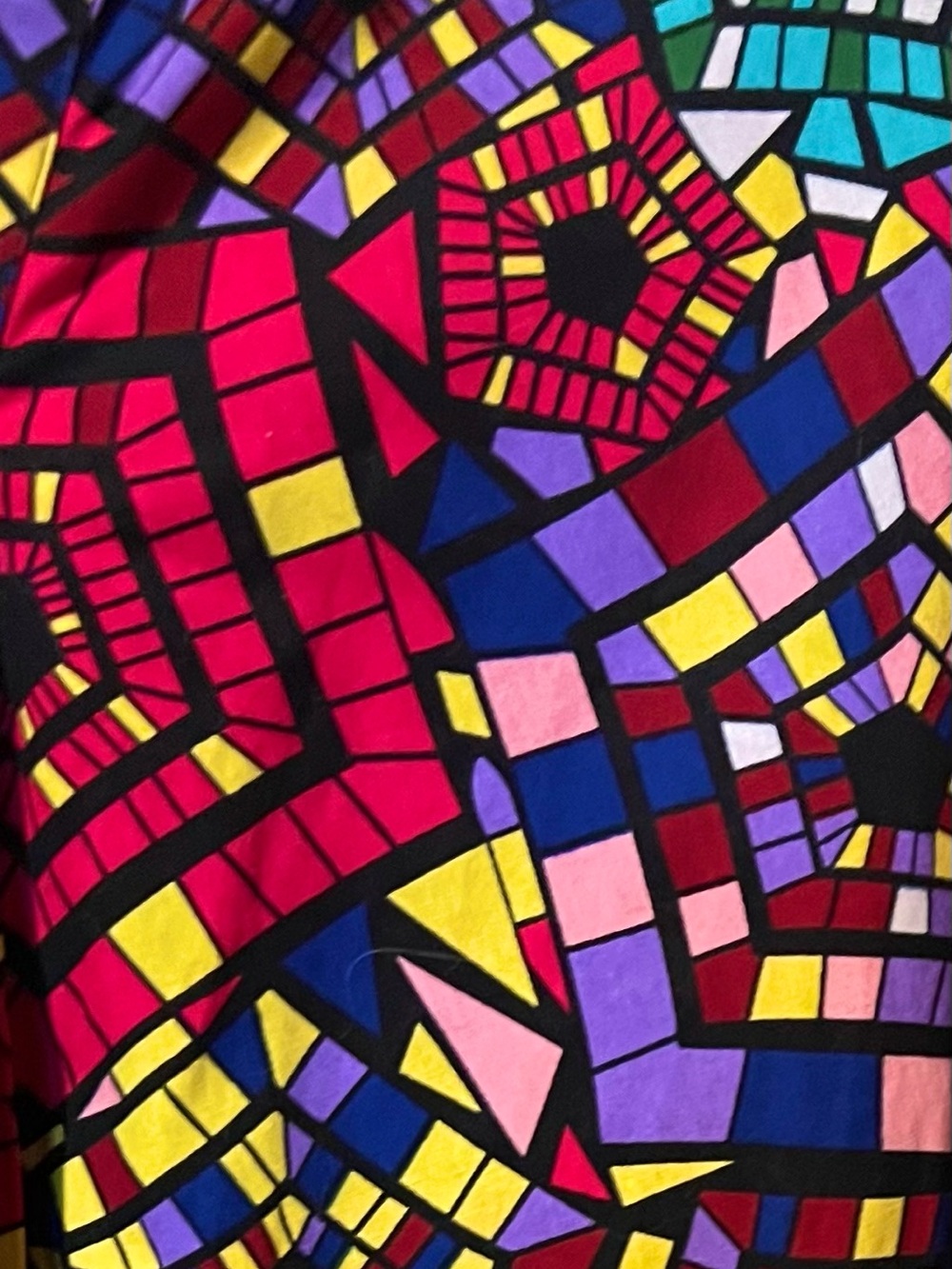 Vibrant Mosaic Print Zuri Dress - Multi - Picture 2 of 4